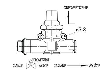 Zawory odcinające pneumatyczne do szybkiego montażu - do przemysłu