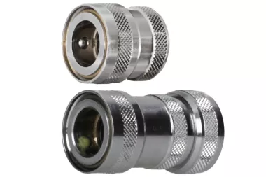 Gniazdo szybkozłącza do wody NiTO ORIGINAL 1/2" z gwintem wewnętrznym BSP, mosiądz chromowany