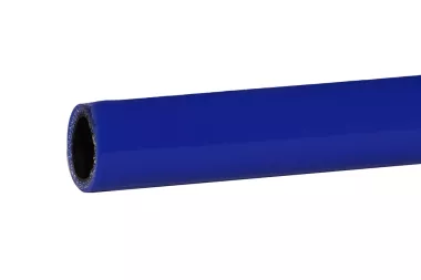 Wąż silikonowy wzmocnienie poliestrem i spiralą stalową SUPER FLEX, niebieski