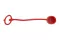 Zaślepka wtyku do szybkozłącza ISO-A czerwona PVC